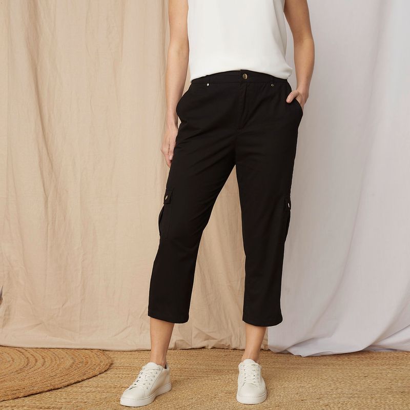 S COCCI - Pantalón Capri Tiro Alto Mujer S Cocci