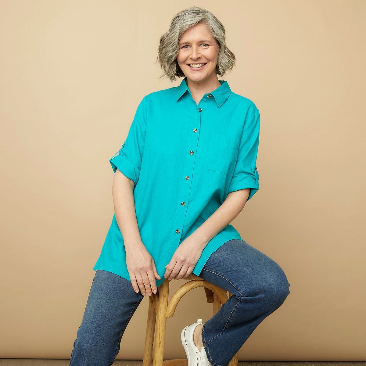 S COCCI - Blusa Lino Mujer S Cocci