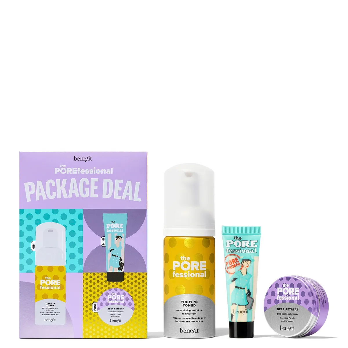 BENEFIT - Kit Edición Limitada PORE Deal Mini Set Benefit