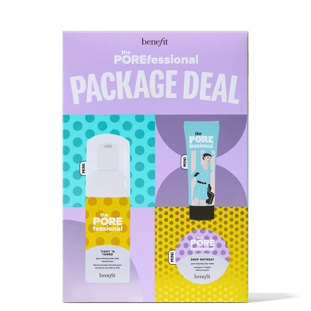 BENEFIT - Kit Edición Limitada PORE Deal Mini Set Benefit
