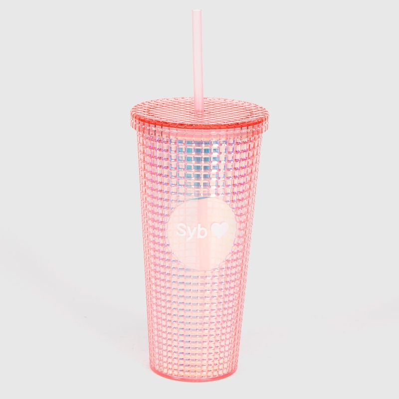 SYBILLA - Vaso con Bombilla Reutilizable Mujer Sybilla