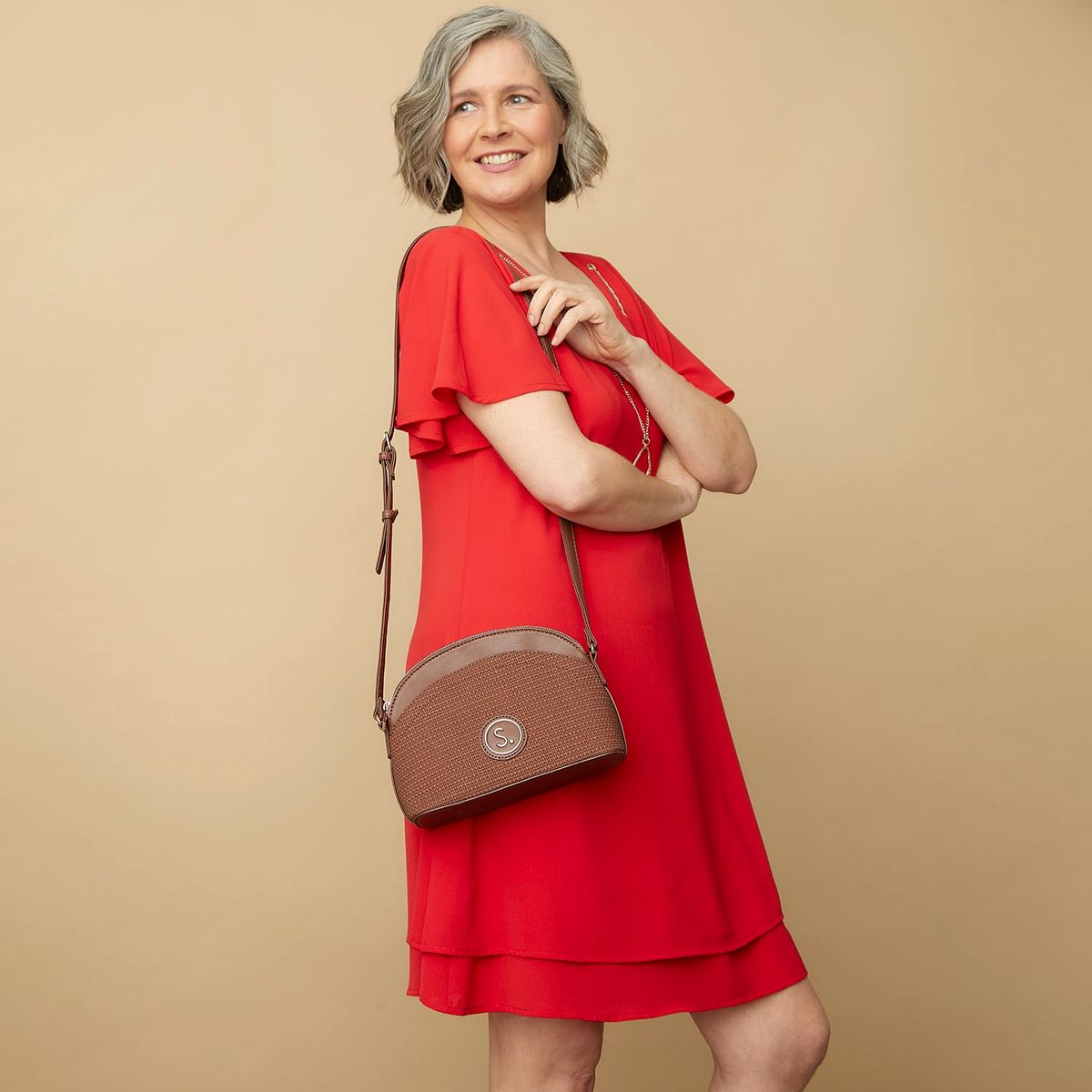 S COCCI - Bandolera Mujer Stefano Cocci