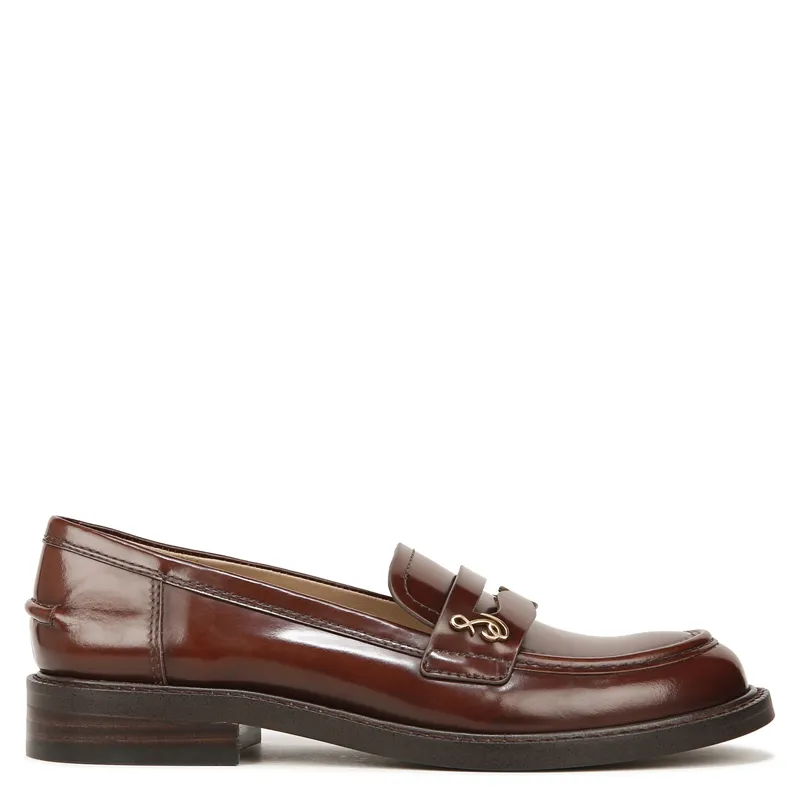 SAM EDELMAN - Mocasín Mujer Cuero Rojo Sam Edelman