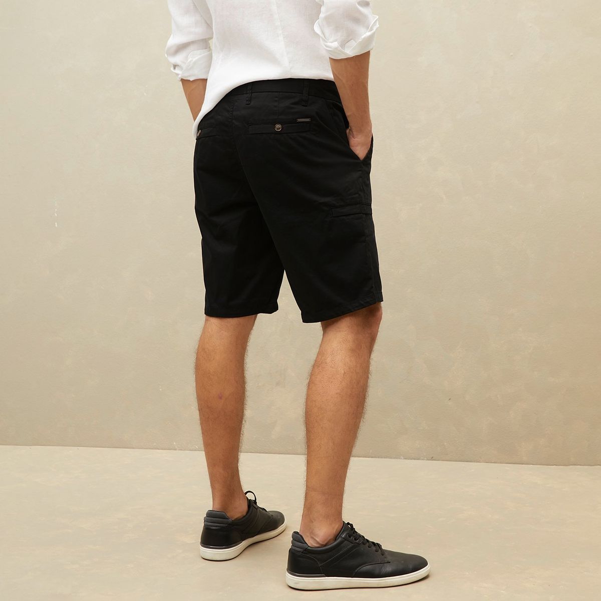 WOLF&HANK - Bermuda Short Cargo Algodón Hombre Wolf&Hank