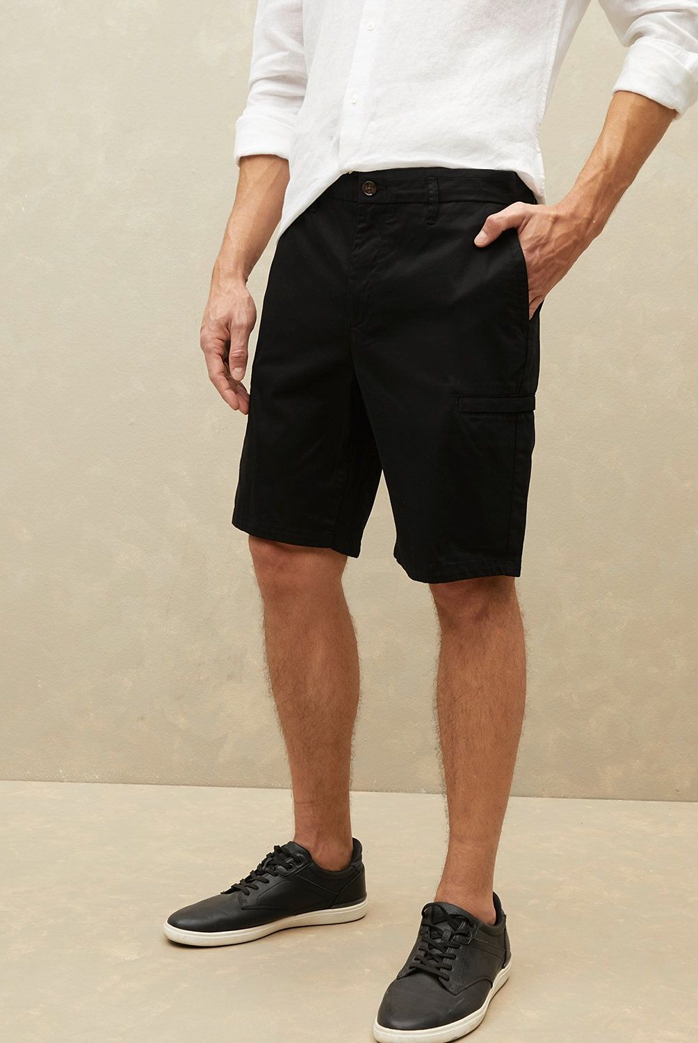 WOLF&HANK - Bermuda Short Cargo Algodón Hombre Wolf&Hank