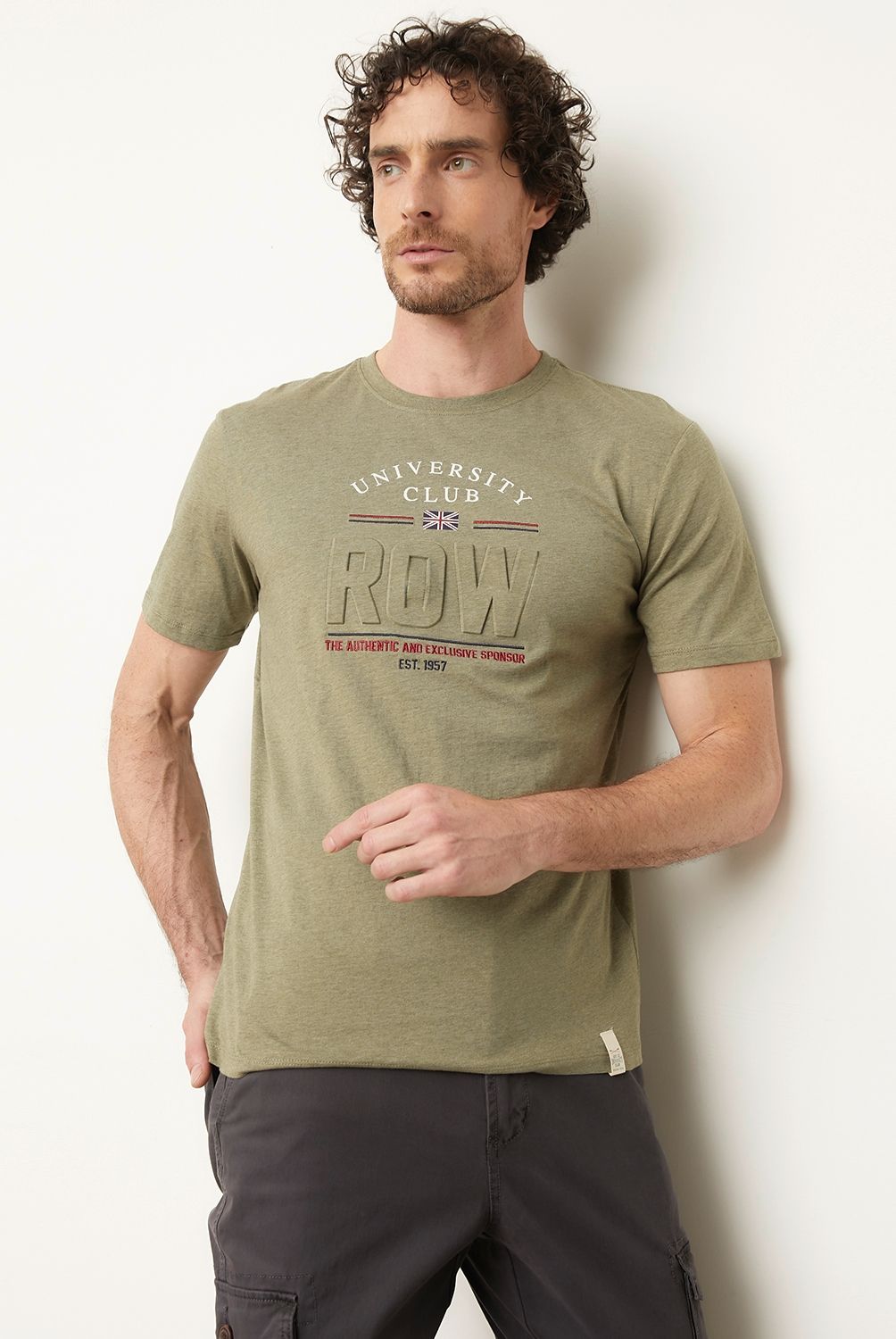 UNIVERSITY CLUB - Polera Manga Corta Algodón Hombre University Club
