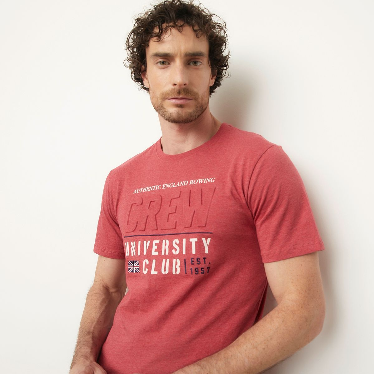 UNIVERSITY CLUB - Polera Manga Corta Algodón Hombre University Club