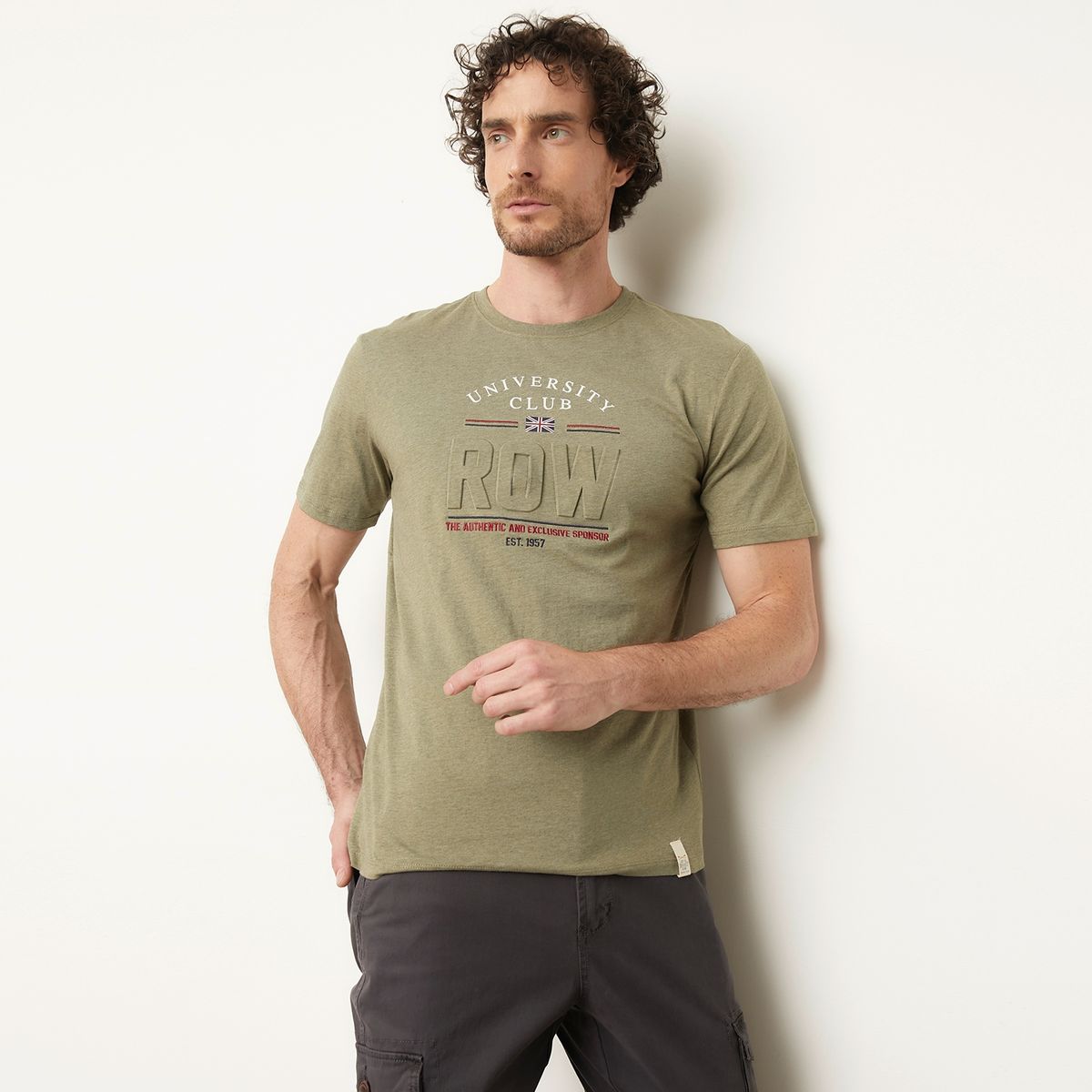 UNIVERSITY CLUB - Polera Manga Corta Algodón Hombre University Club