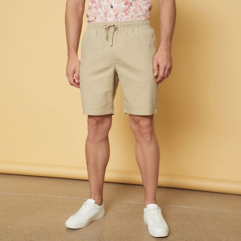 UNIVERSITY CLUB - Short Regular Fit Algodón Cintura Elástica Hombre University Club