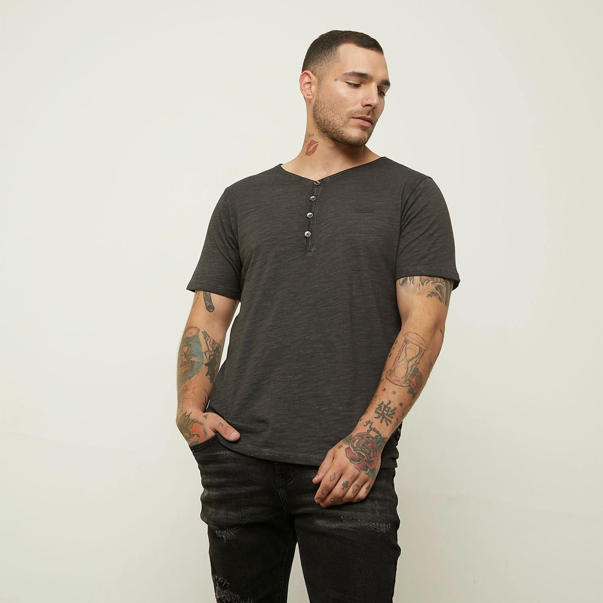 MOSSIMO - Polera Manga Corta Hombre Mossimo