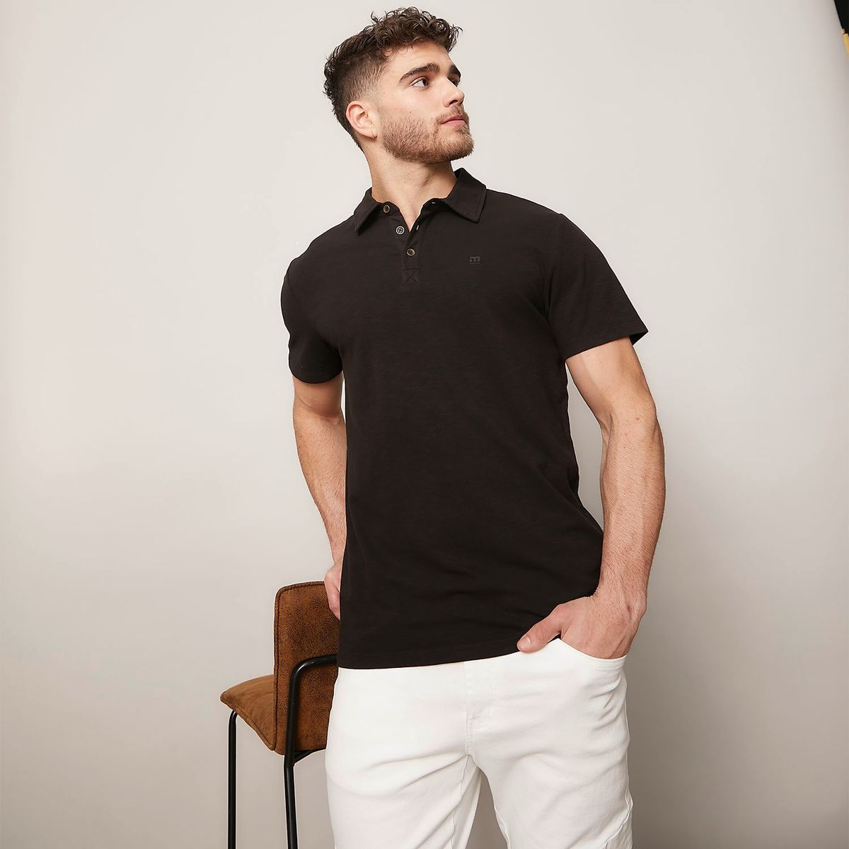 MOSSIMO - Polera Manga Corta Hombre Mossimo