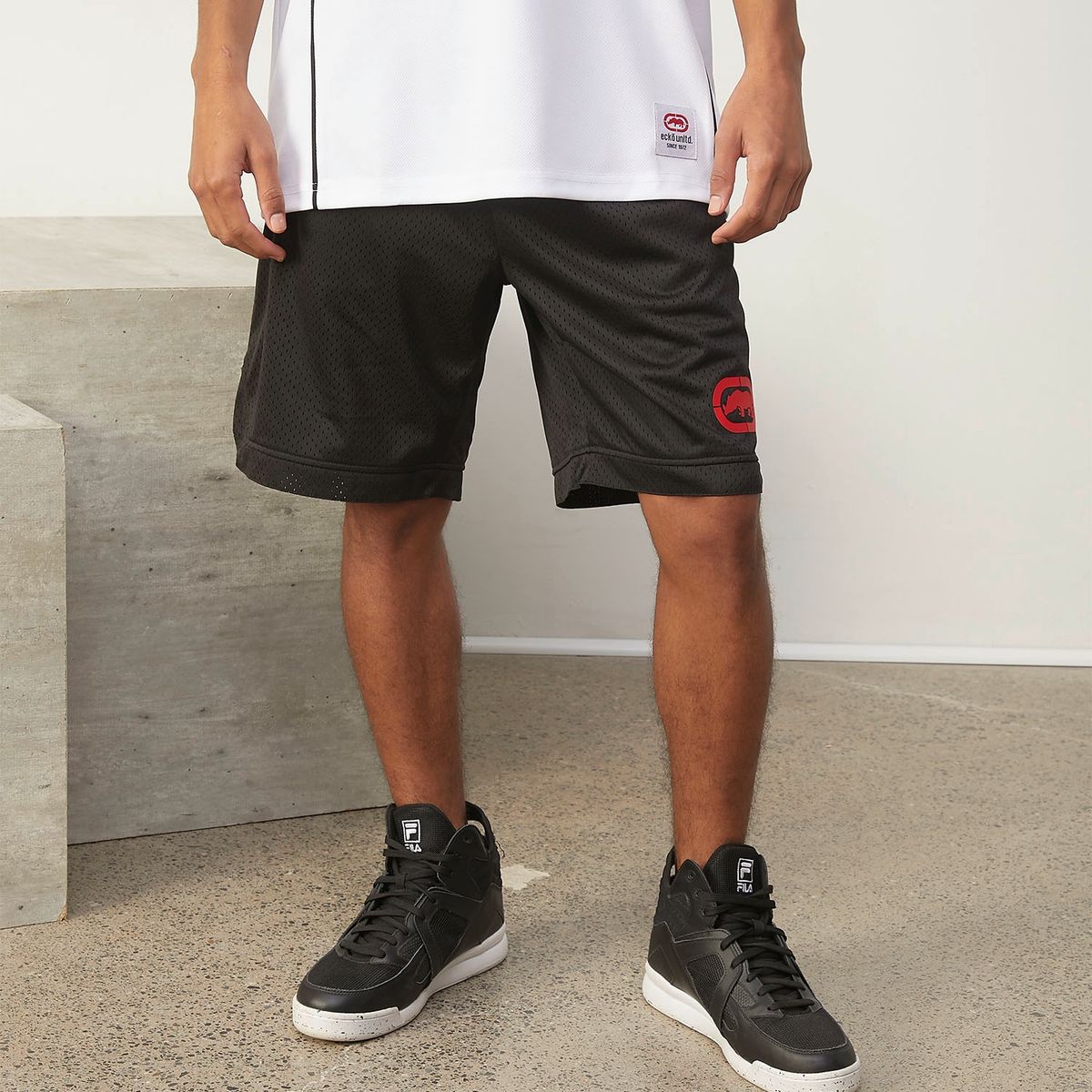 ECKO - Short Bermuda Básico Hombre Ecko