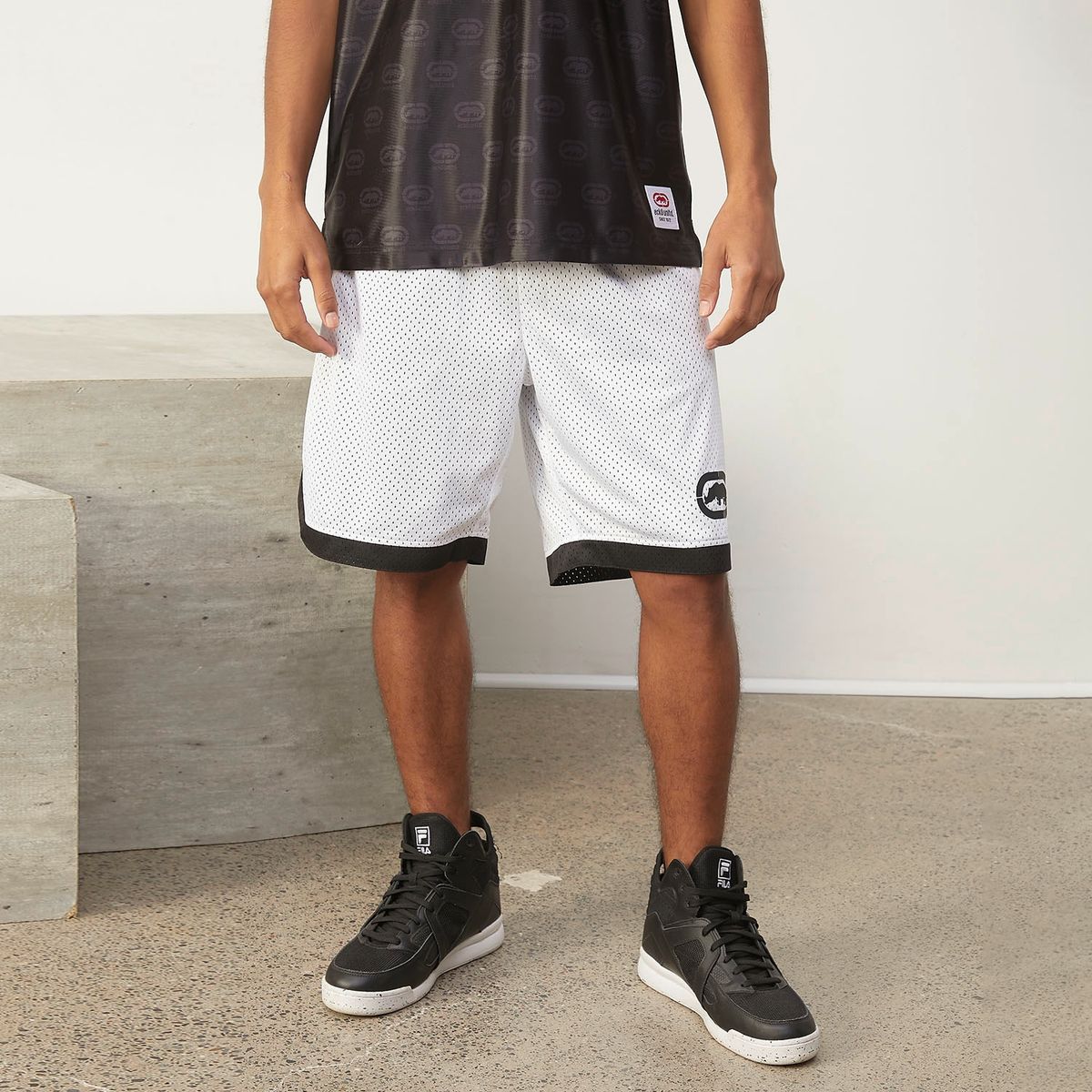 ECKO - Short Bermuda Básico Hombre Ecko