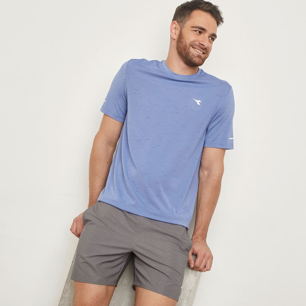 DIADORA - Polera Deportiva Hombre Diadora