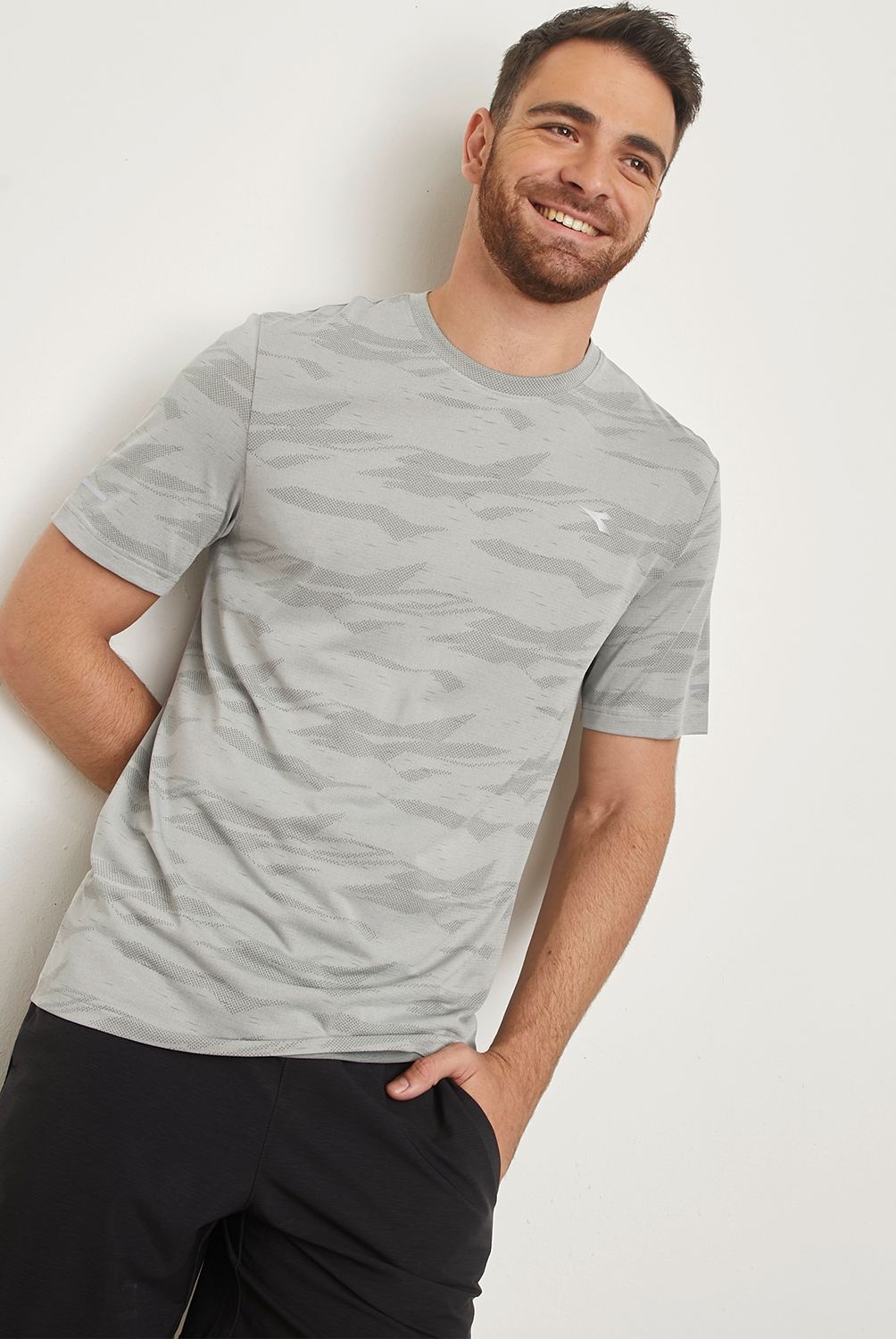 DIADORA - Polera Deportiva Hombre Diadora