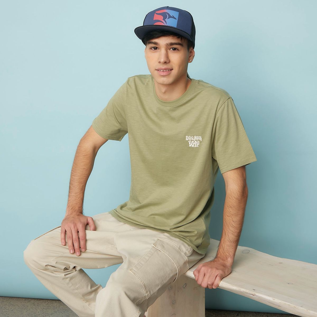 DOO AUSTRALIA - Polera Manga Larga Algodón Hombre Doo Australia