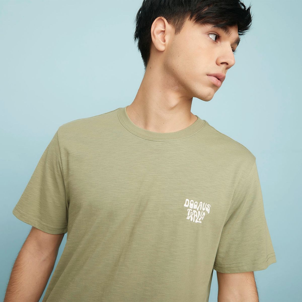 DOO AUSTRALIA - Polera Manga Larga Algodón Hombre Doo Australia