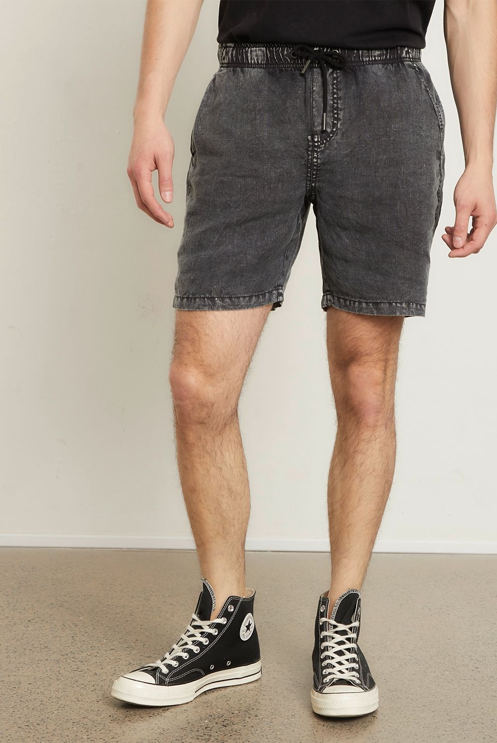 AMERICANINO - Short Bermuda Lino Hombre Americanino