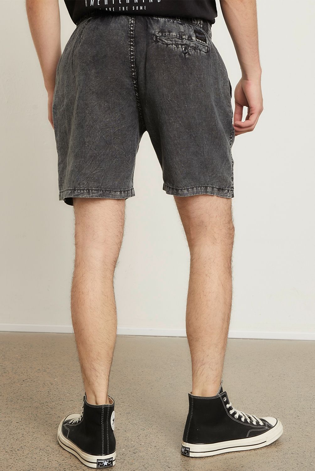 AMERICANINO - Short Bermuda Lino Hombre Americanino