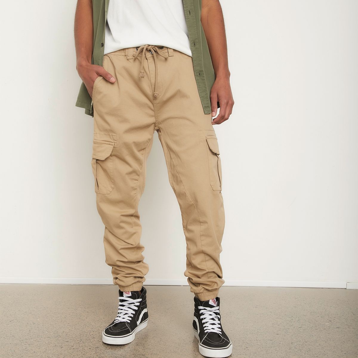 AMERICANINO - Jogger Cargo Fit Hombre Americanino