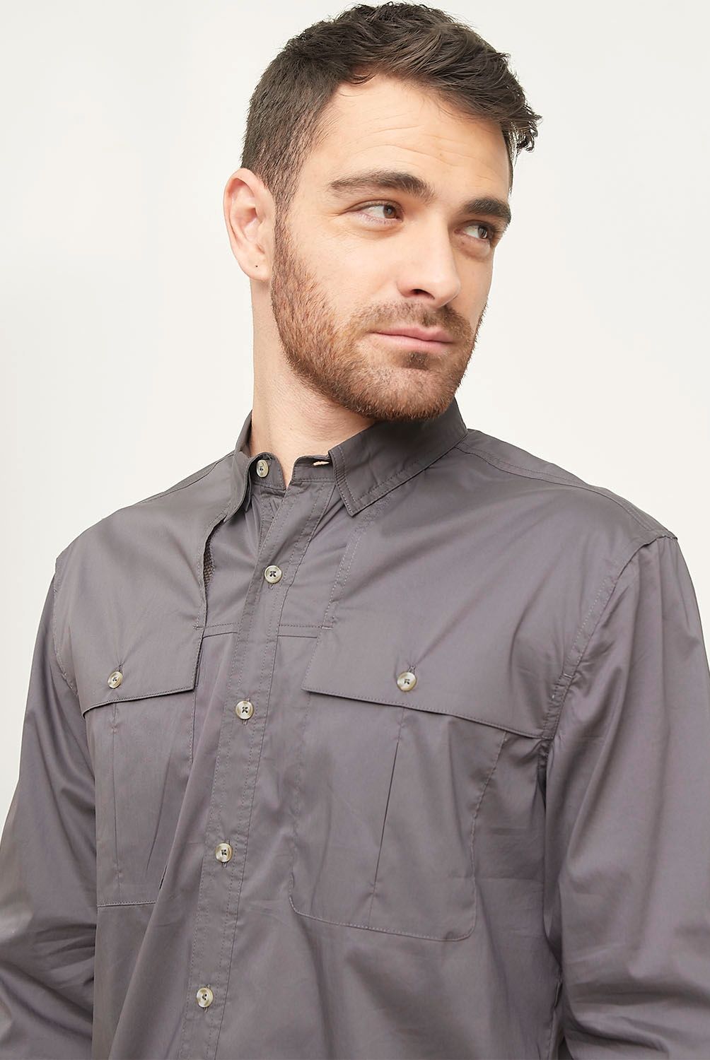MOUNTAIN GEAR - Camisa Outdoor Manga Larga Hombre Mountain Gear