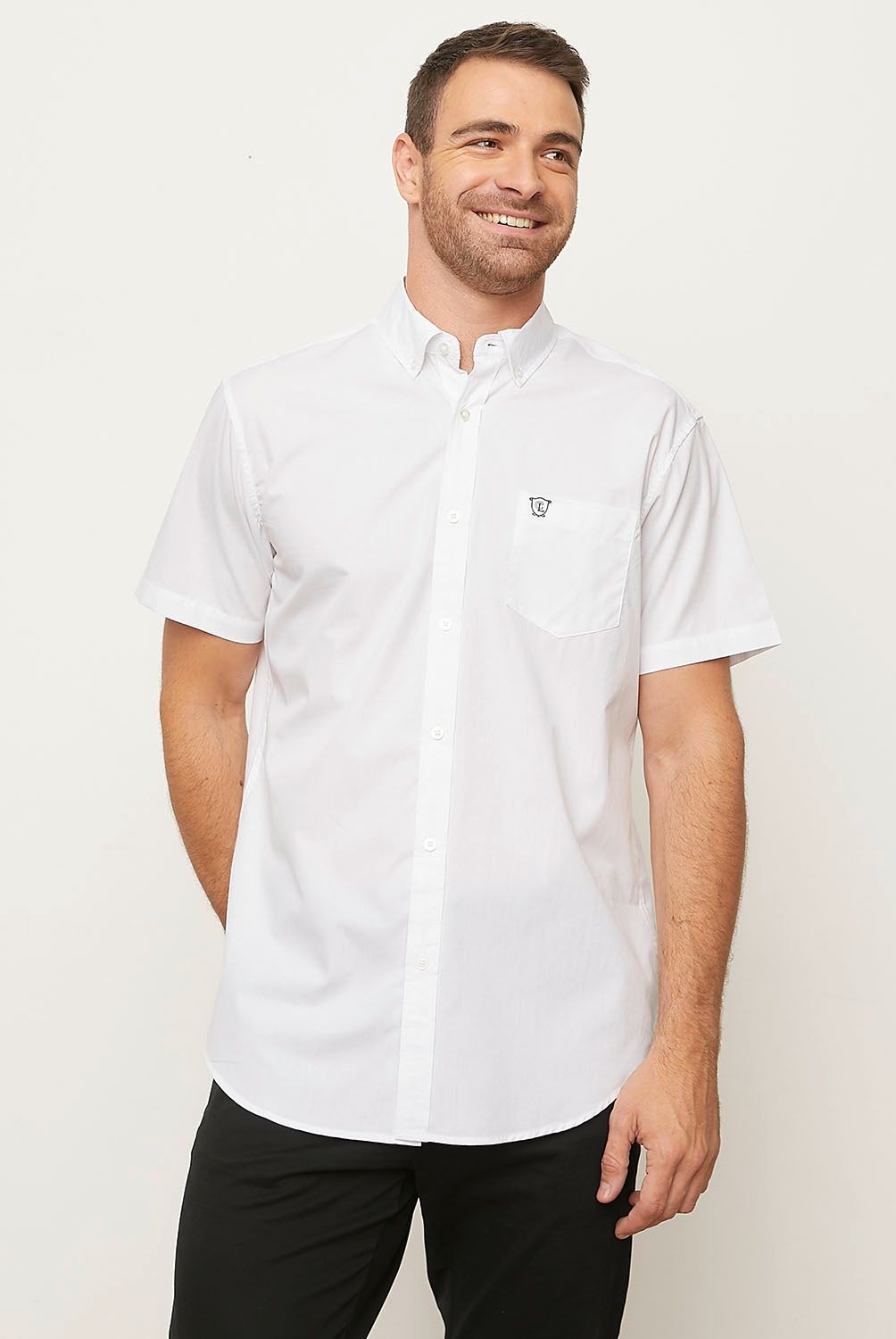 CHRISTIAN LACROIX - Camisa Casual Manga Corta Algodón Hombre Christian Lacroix