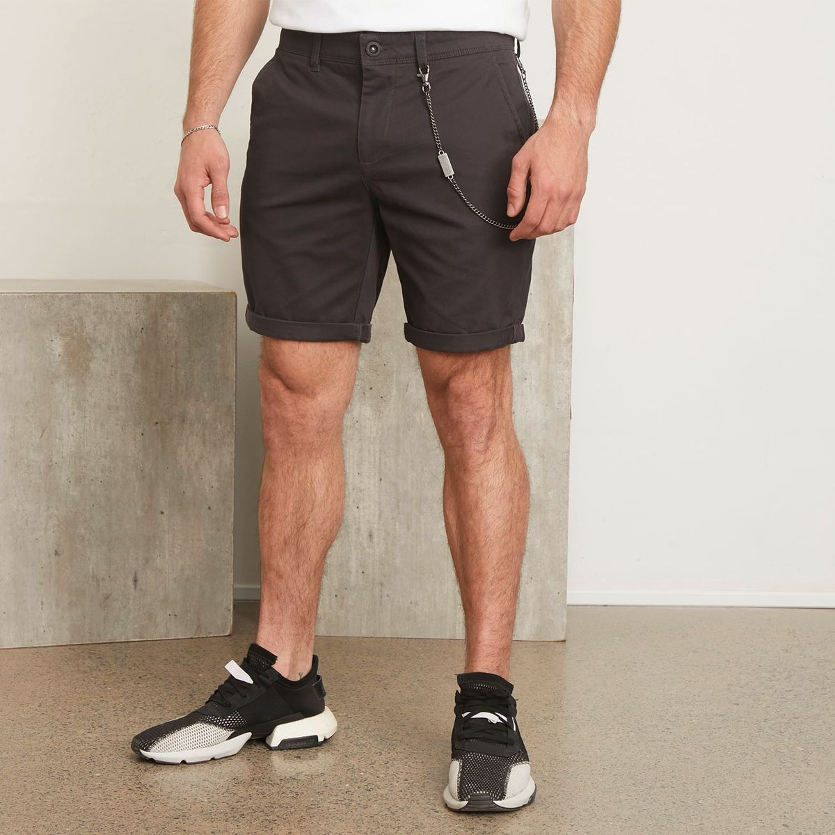 MOSSIMO - Short Bermuda Slim Fit Hombre Mossimo