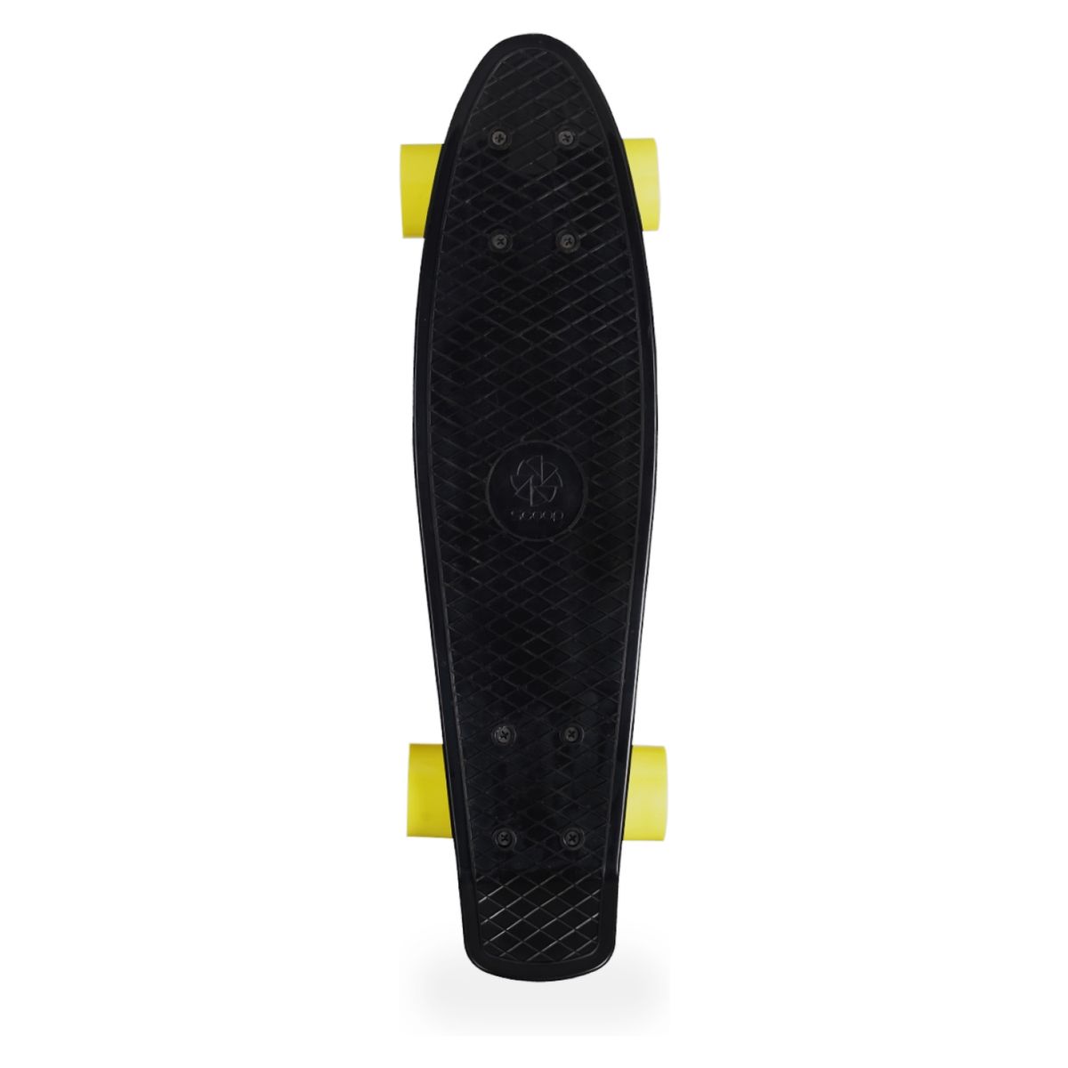 SCOOP - Skate Penny Board Scoop Retroboard 22P Plástico Negro