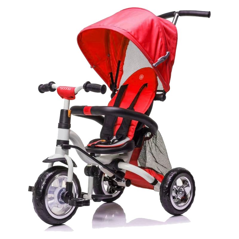 SCOOP - Triciclo Plegable Scoop Rojo