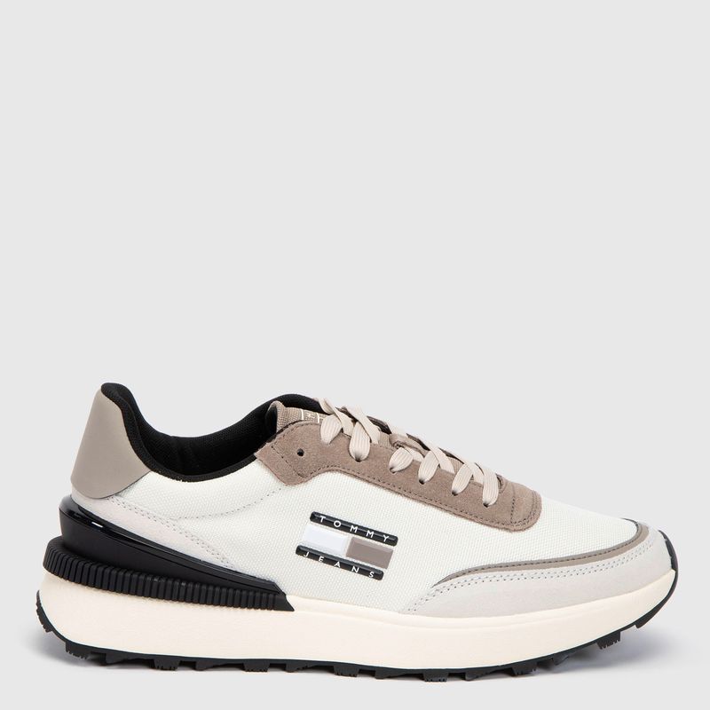TOMMY HILFIGER - Zapatilla Urbana Hombre Blanco Tommy Hilfiger
