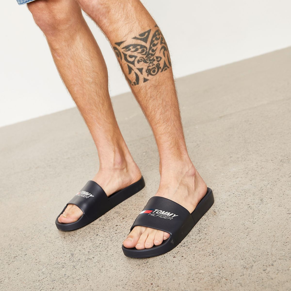 TOMMY HILFIGER - Sandalia Hombre Azul Tommy Hilfiger