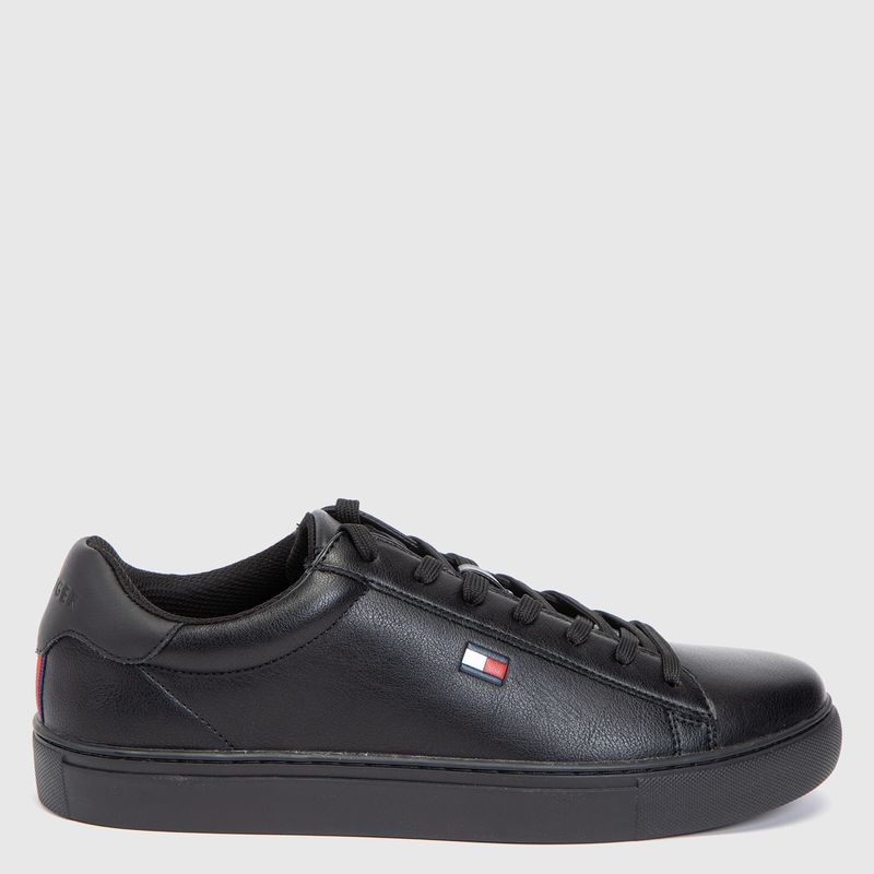 TOMMY HILFIGER - Zapatilla Urbana Hombre Negro Tommy Hilfiger