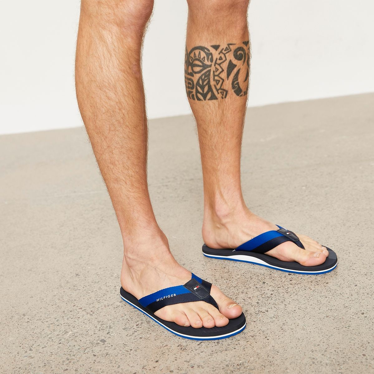 TOMMY HILFIGER - Sandalia Hombre Azul Tommy Hilfiger