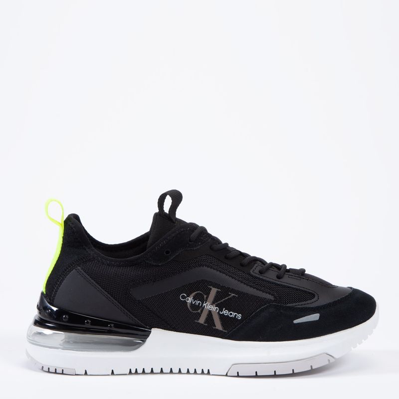 CALVIN KLEIN - Zapatilla Urbana Hombre Negro Calvin Klein