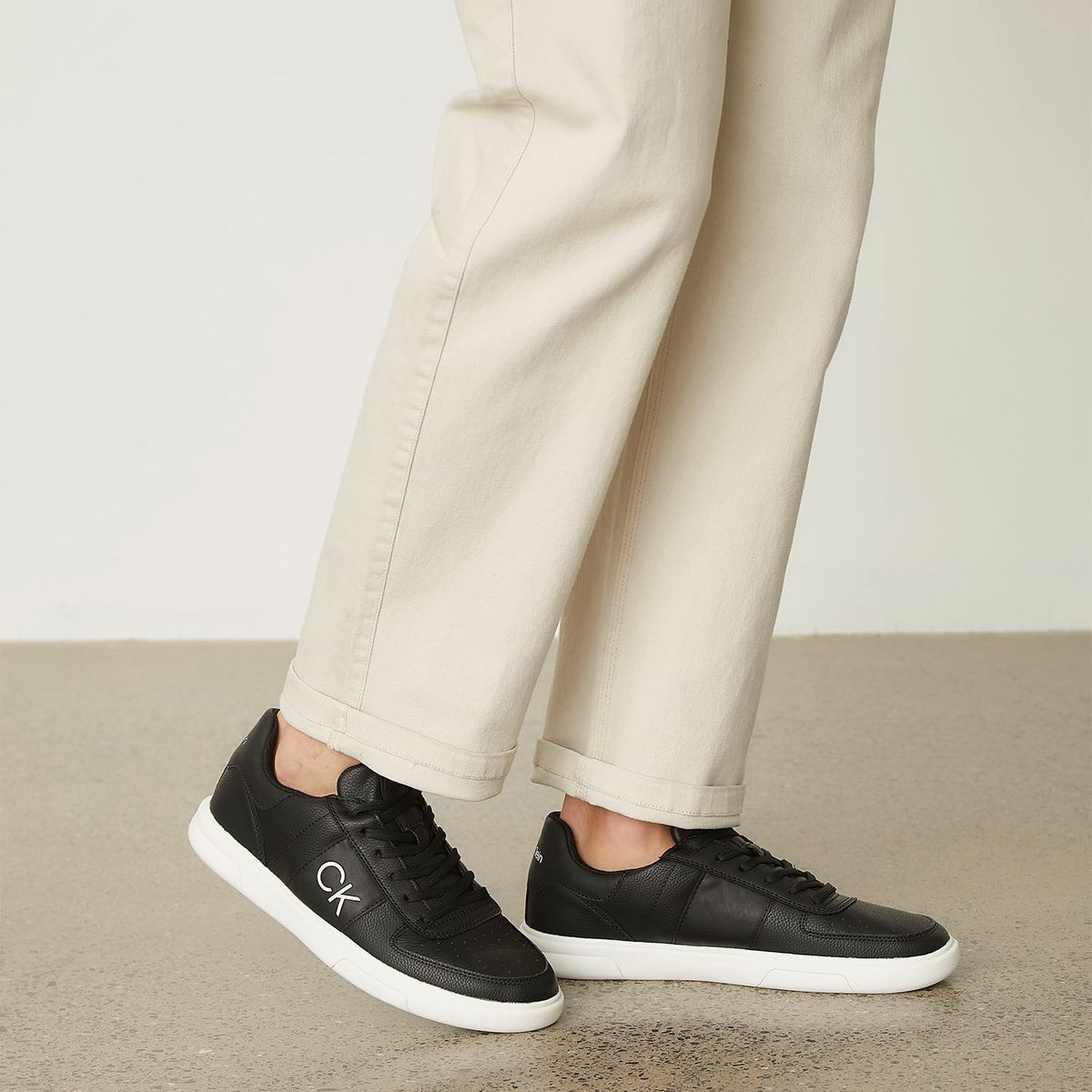 CALVIN KLEIN - Zapatilla Urbana Hombre Negro Calvin Klein