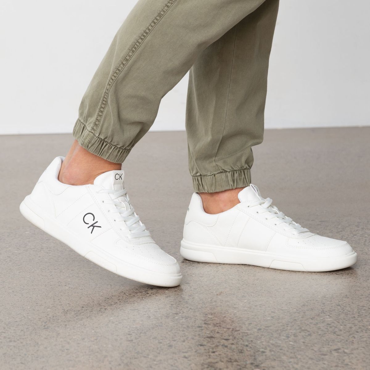 CALVIN KLEIN - Zapatilla Urbana Hombre Blanco Calvin Klein