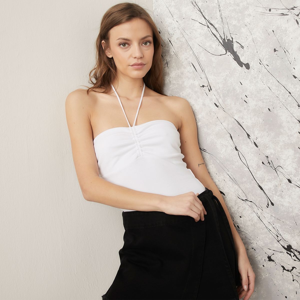 AMERICANINO - Body Sin Mangas Algodón Mujer Americanino