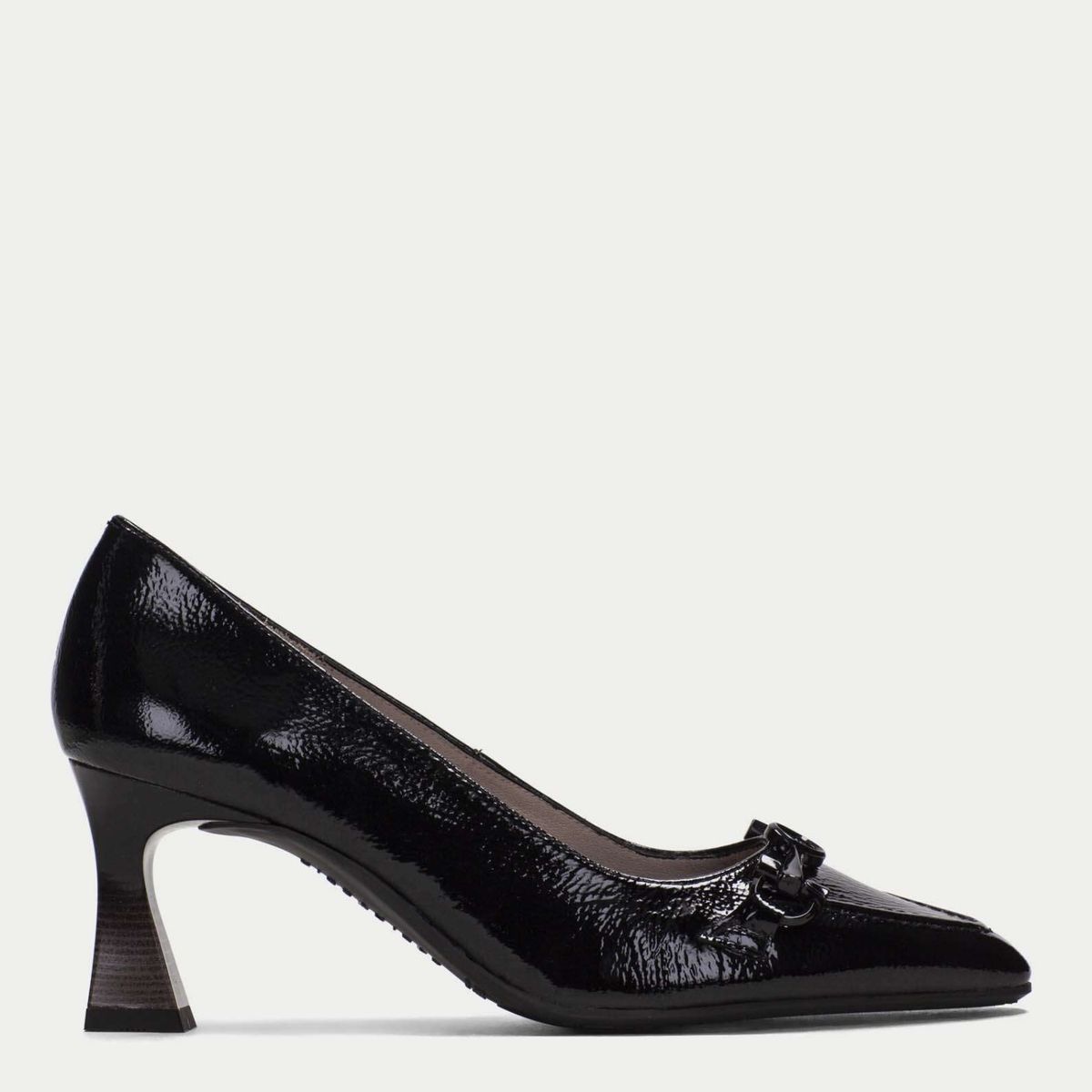 HISPANITAS - Zapato Formal Mujer Cuero Negro Hispanitas