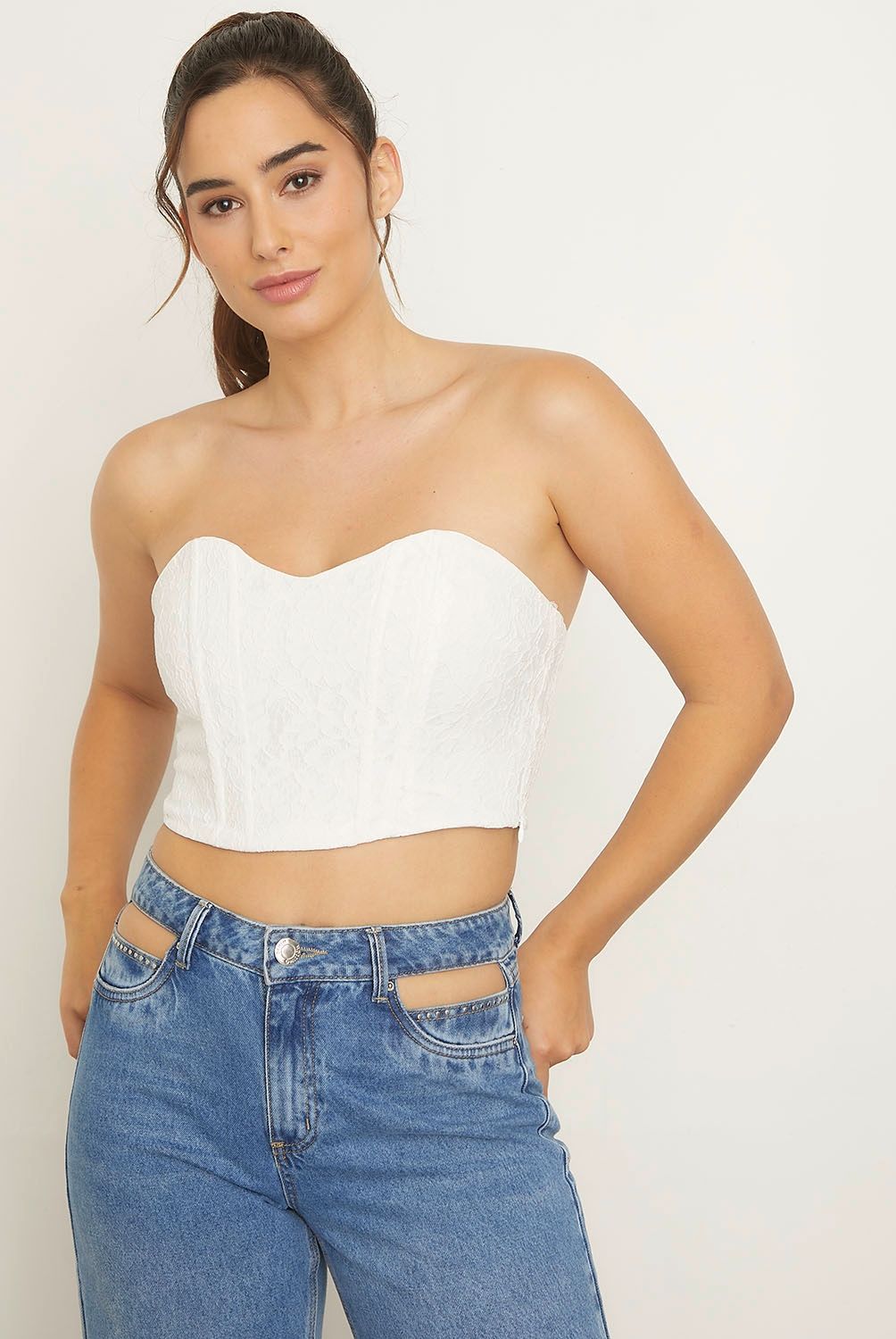 MOSSIMO - Peto Corset Mujer Mossimo