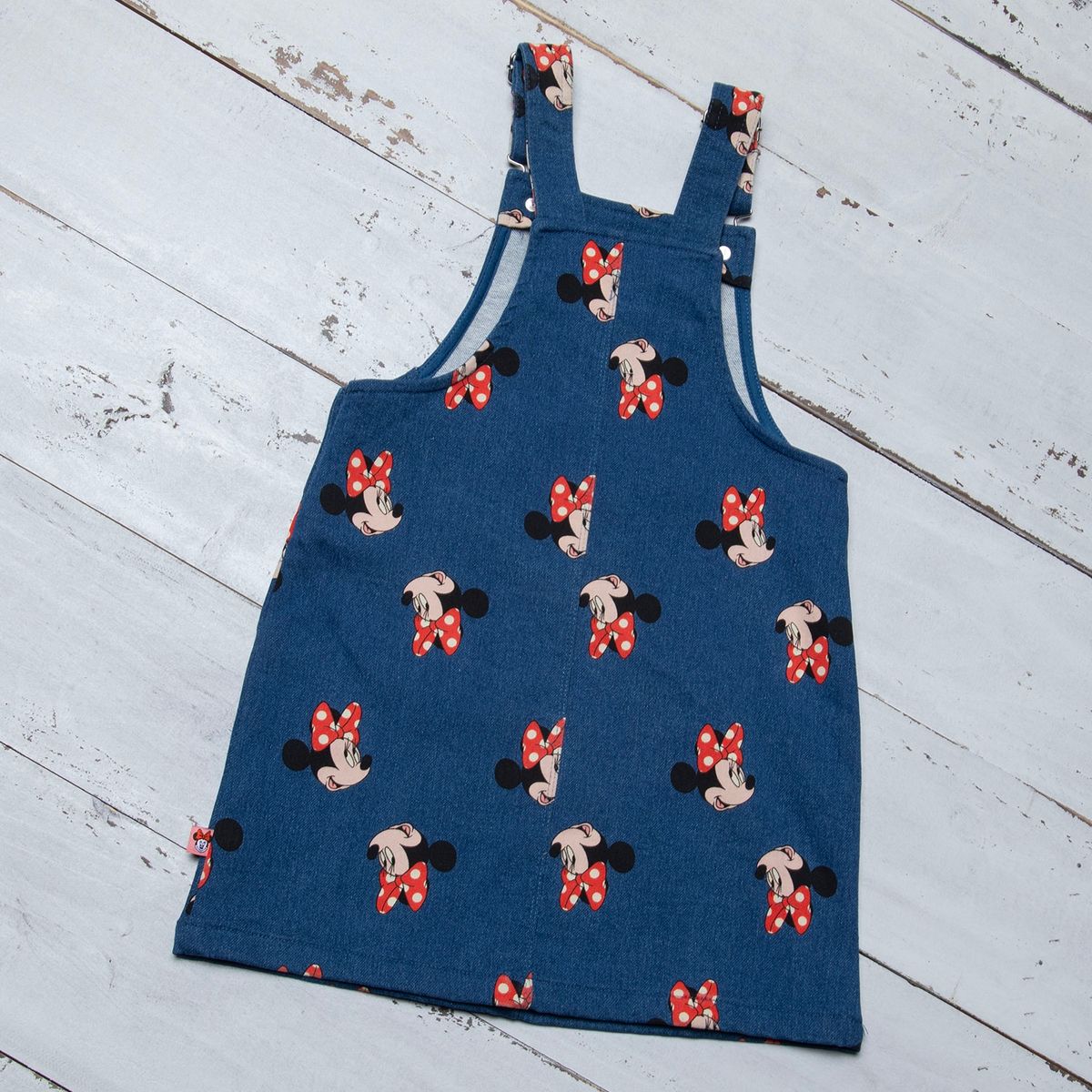 MINNIE - Jardinera Algodón Niña Minnie