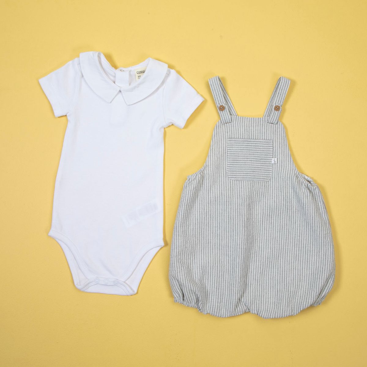 CONIGLIO - Conjunto Algodón Bebé Niño Coniglio