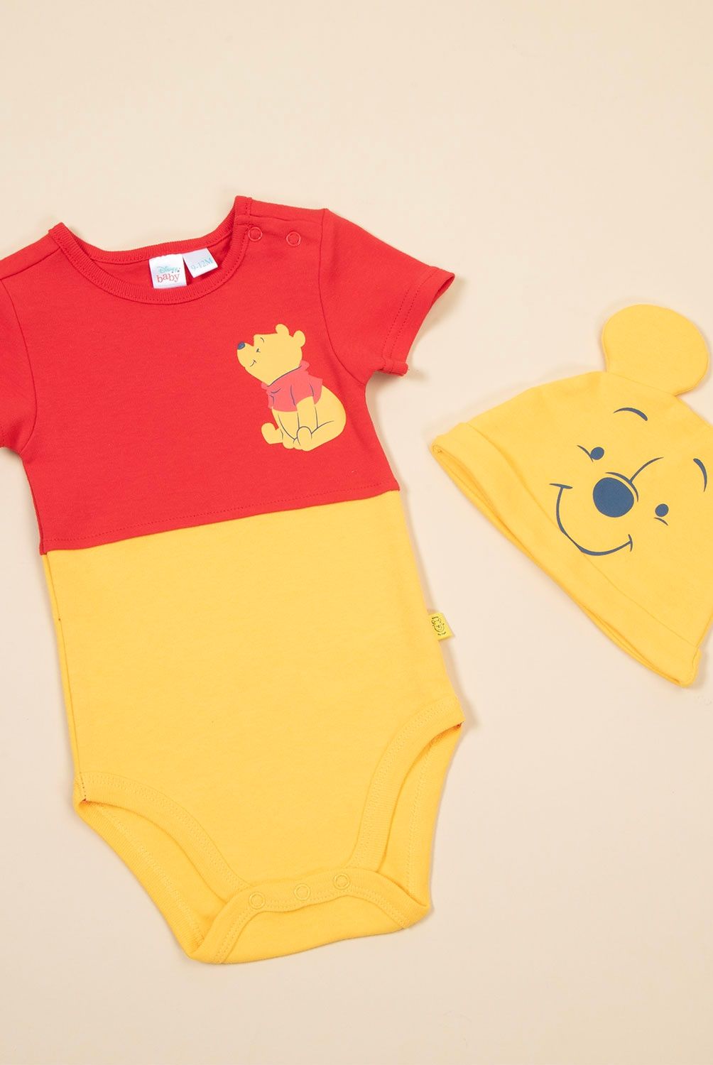 WINNIE THE POOH - Body Algodón Bebé Niño Winnie The Pooh