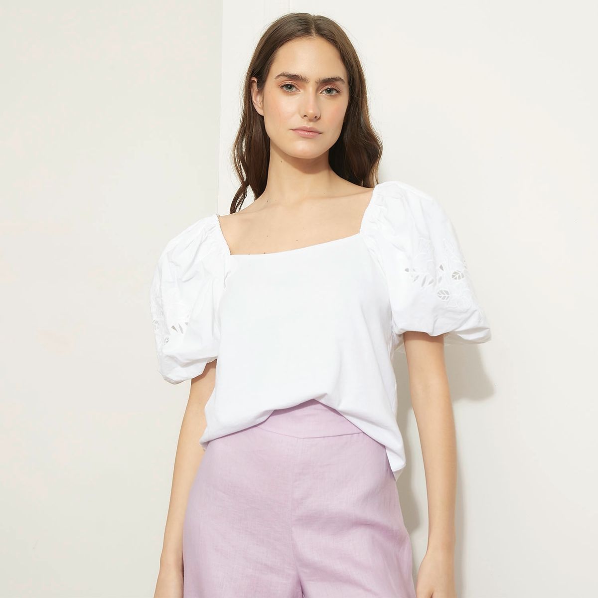 BASEMENT - Polera Casual Mujer Viscosa