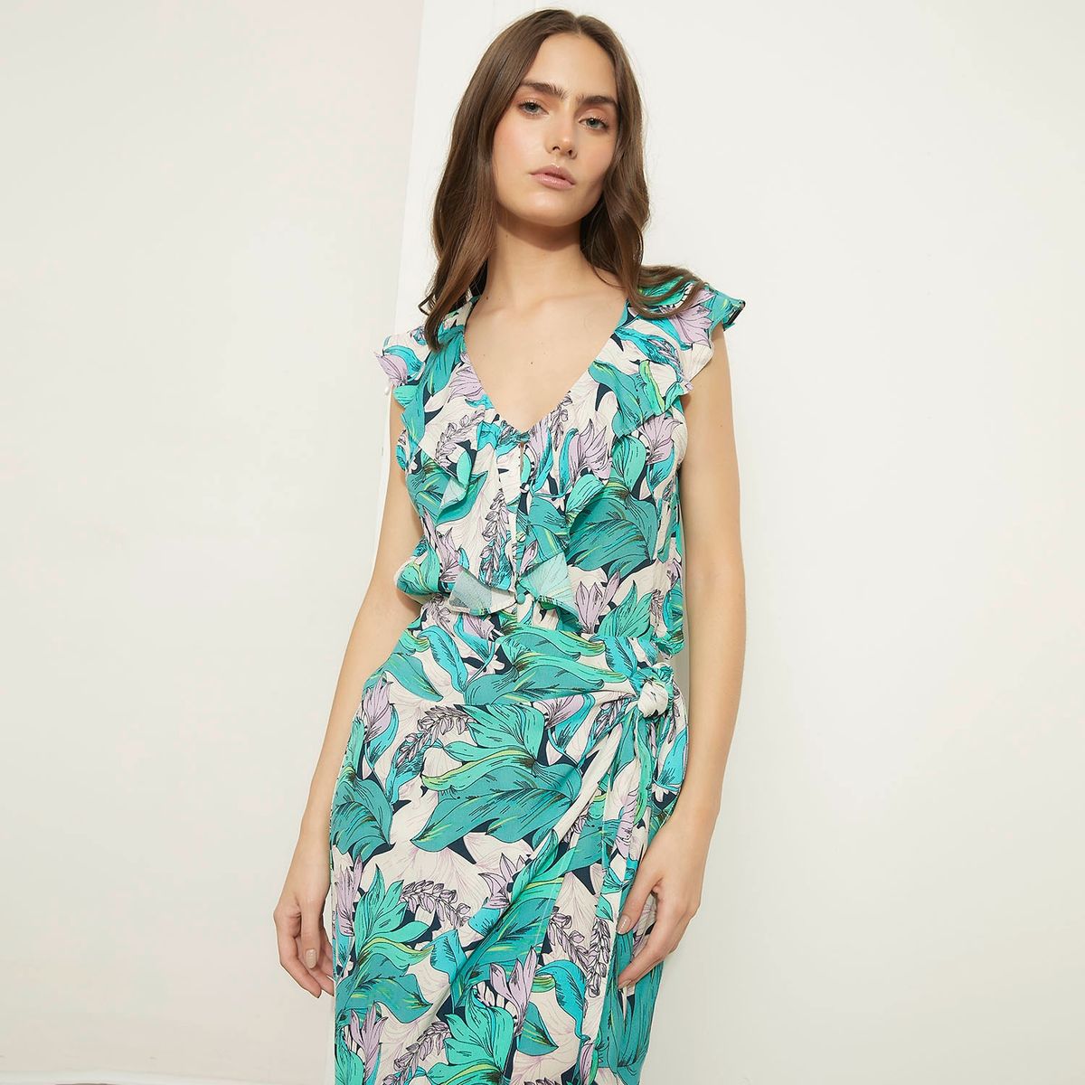 BASEMENT - Blusa Manga Corta Mujer Basement