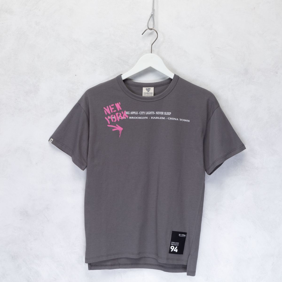 FEDERATION - Polera Algodón Niño Federation