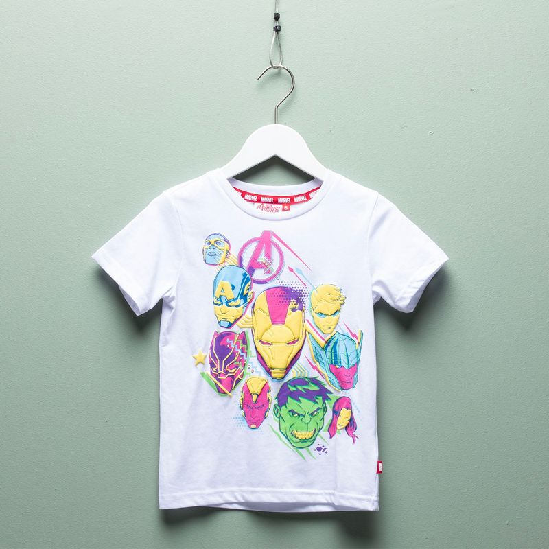 AVENGERS - Polera Algodón Niño Avengers
