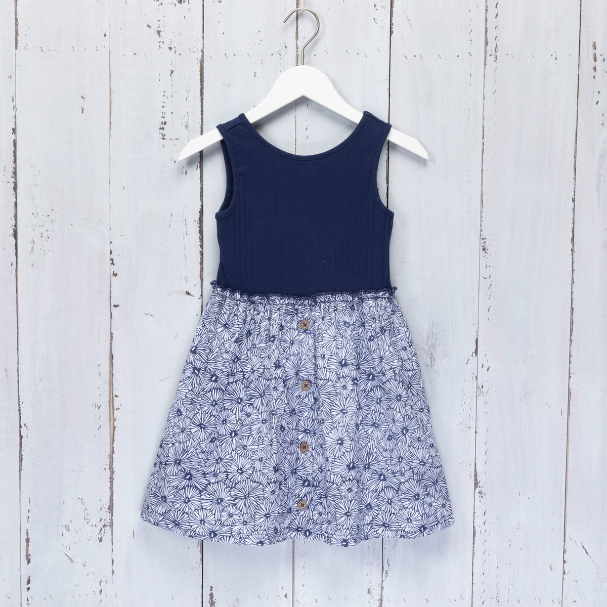 YAMP - Vestido Algodón Niña  Yamp