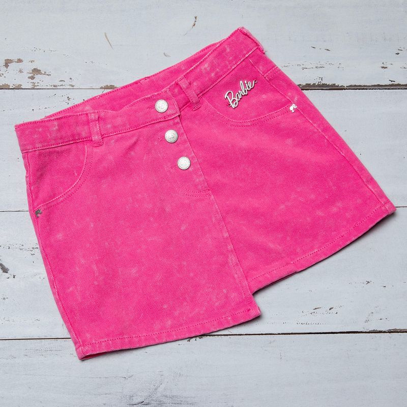 BARBIE - Short Algodón Niña Barbie