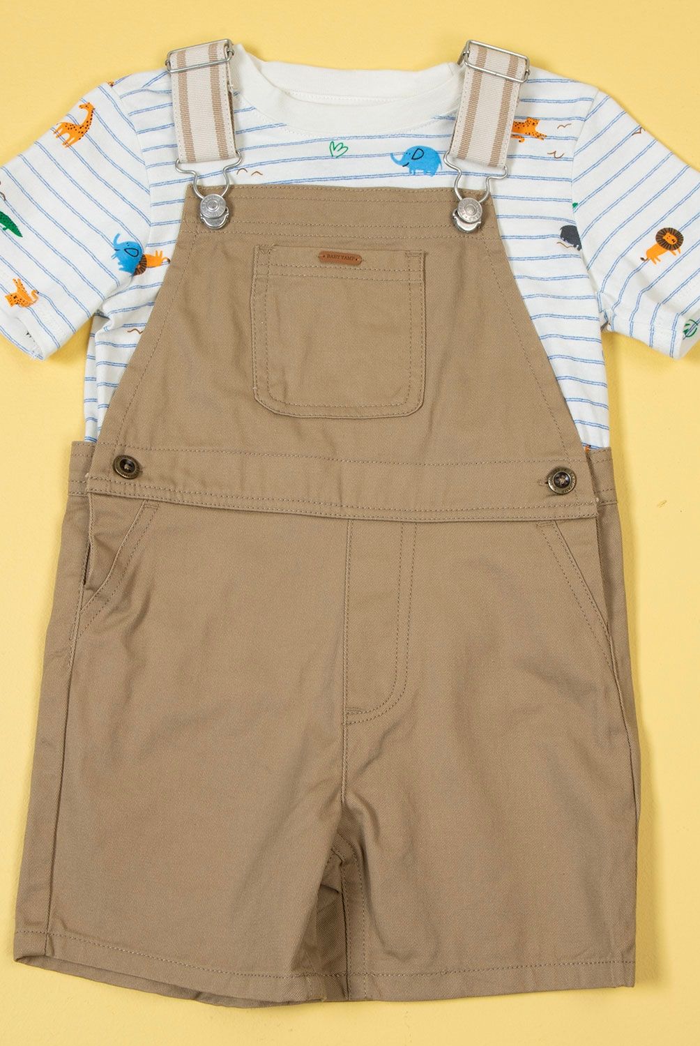 YAMP - Conjunto Polera + Jardinera Algodón Bebé Niño Yamp