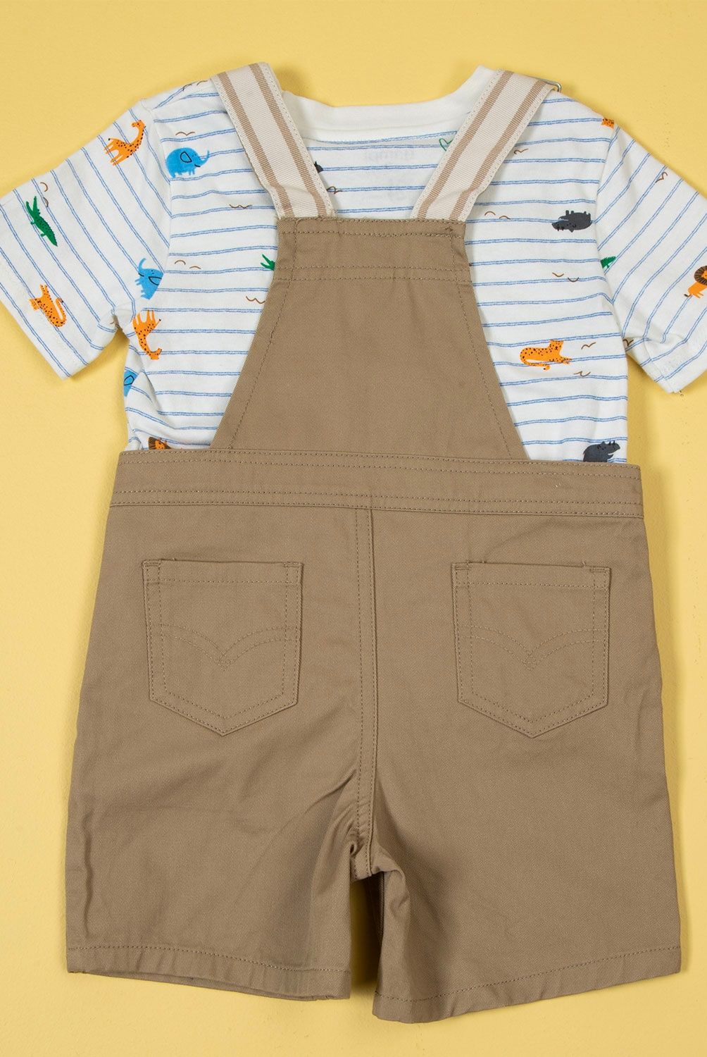 YAMP - Conjunto Polera + Jardinera Algodón Bebé Niño Yamp
